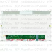 Матрица для ноутбука HP Pavilion G7-1000 (1600x900 HD+) TN, 40pin, Глянцевая