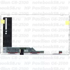Матрица для ноутбука HP Pavilion G6-2100 (1366x768 HD) TN, 40pin, Матовая
