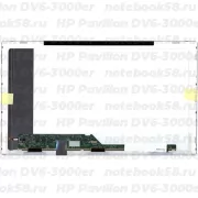 Матрица для ноутбука HP Pavilion DV6-3000er (1366x768 HD) TN, 40pin, Матовая