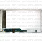 Матрица для ноутбука HP Pavilion DV6-3000er (1366x768 HD) TN, 40pin, Матовая