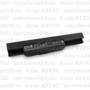 Аккумулятор для ноутбука Asus K53SC (Li-Ion 4400mAh, 11.1V) OEM Amperin