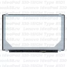 Матрица для ноутбука Lenovo IdeaPad 330-15IGM Type 81D1 (1920x1080 Full HD) TN, 30pin eDP, Slim, Матовая
