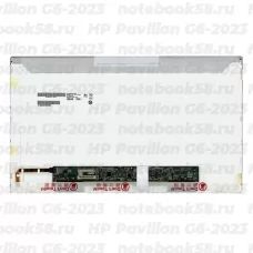 Матрица для ноутбука HP Pavilion G6-2023 (1366x768 HD) TN, 40pin, Глянцевая