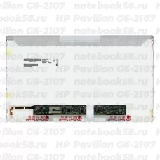 Матрица для ноутбука HP Pavilion G6-2107 (1366x768 HD) TN, 40pin, Глянцевая