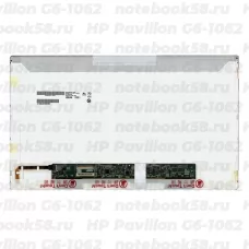 Матрица для ноутбука HP Pavilion G6-1062 (1366x768 HD) TN, 40pin, Глянцевая