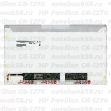 Матрица для ноутбука HP Pavilion G6-1270 (1366x768 HD) TN, 40pin, Глянцевая