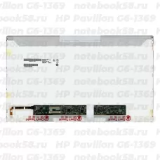 Матрица для ноутбука HP Pavilion G6-1369 (1366x768 HD) TN, 40pin, Глянцевая