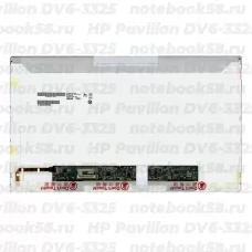 Матрица для ноутбука HP Pavilion DV6-3325 (1366x768 HD) TN, 40pin, Глянцевая
