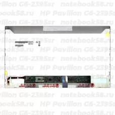 Матрица для ноутбука HP Pavilion G6-2395sr (1366x768 HD) TN, 40pin, Матовая