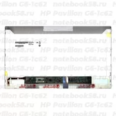 Матрица для ноутбука HP Pavilion G6-1c62 (1366x768 HD) TN, 40pin, Матовая