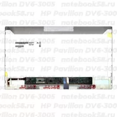 Матрица для ноутбука HP Pavilion DV6-3005 (1366x768 HD) TN, 40pin, Матовая