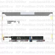 Матрица для ноутбука HP Pavilion DV6-3000er (1366x768 HD) TN, 40pin, Глянцевая