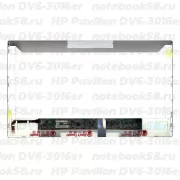 Матрица для ноутбука HP Pavilion DV6-3016er (1366x768 HD) TN, 40pin, Матовая