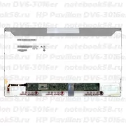 Матрица для ноутбука HP Pavilion DV6-3016er (1366x768 HD) TN, 40pin, Матовая