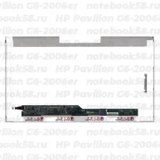 Матрица для ноутбука HP Pavilion G6-2006er (1366x768 HD) TN, 40pin, Глянцевая