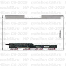 Матрица для ноутбука HP Pavilion G6-2029 (1366x768 HD) TN, 40pin, Глянцевая