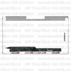Матрица для ноутбука HP Pavilion G6-2206sr (1366x768 HD) TN, 40pin, Глянцевая
