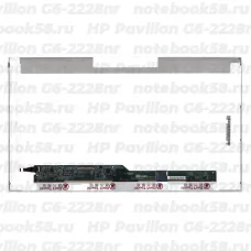 Матрица для ноутбука HP Pavilion G6-2228nr (1366x768 HD) TN, 40pin, Глянцевая