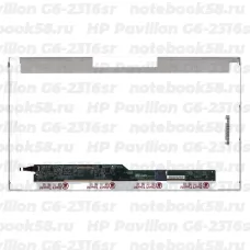 Матрица для ноутбука HP Pavilion G6-2316sr (1366x768 HD) TN, 40pin, Глянцевая