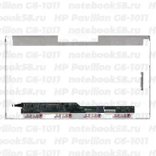 Матрица для ноутбука HP Pavilion G6-1011 (1366x768 HD) TN, 40pin, Глянцевая