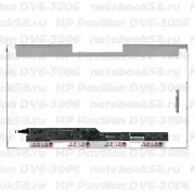 Матрица для ноутбука HP Pavilion DV6-3006 (1366x768 HD) TN, 40pin, Глянцевая