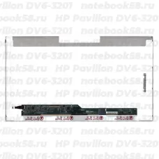 Матрица для ноутбука HP Pavilion DV6-3201 (1366x768 HD) TN, 40pin, Глянцевая