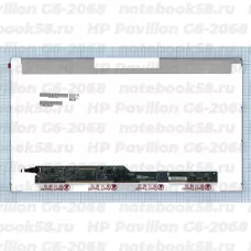Матрица для ноутбука HP Pavilion G6-2068 (1366x768 HD) TN, 40pin, Матовая