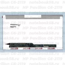 Матрица для ноутбука HP Pavilion G6-2119 (1366x768 HD) TN, 40pin, Матовая