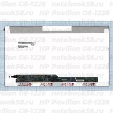 Матрица для ноутбука HP Pavilion G6-1228 (1366x768 HD) TN, 40pin, Матовая