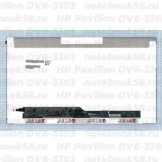 Матрица для ноутбука HP Pavilion DV6-3303 (1366x768 HD) TN, 40pin, Матовая
