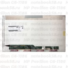 Матрица для ноутбука HP Pavilion G6-1186 (1366x768 HD) TN, 40pin, Глянцевая
