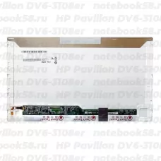 Матрица для ноутбука HP Pavilion DV6-3108er (1366x768 HD) TN, 40pin, Глянцевая