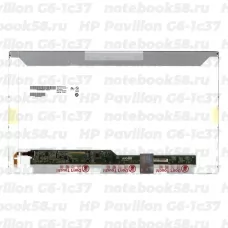 Матрица для ноутбука HP Pavilion G6-1c37 (1366x768 HD) TN, 40pin, Матовая