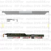 Матрица для ноутбука HP Pavilion DV6-3017nr (1366x768 HD) TN, 40pin, Матовая