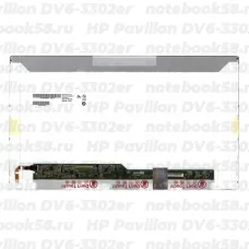 Матрица для ноутбука HP Pavilion DV6-3302er (1366x768 HD) TN, 40pin, Матовая