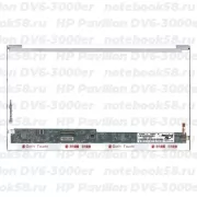 Матрица для ноутбука HP Pavilion DV6-3000er (1366x768 HD) TN, 40pin, Глянцевая