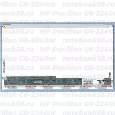 Матрица для ноутбука HP Pavilion G6-2240nr (1366x768 HD) TN, 40pin, Глянцевая