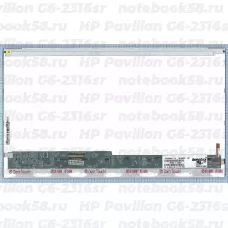 Матрица для ноутбука HP Pavilion G6-2316sr (1366x768 HD) TN, 40pin, Глянцевая