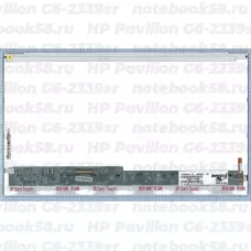 Матрица для ноутбука HP Pavilion G6-2339sr (1366x768 HD) TN, 40pin, Глянцевая