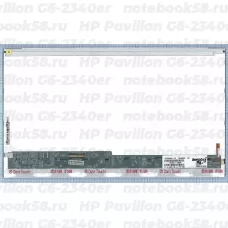 Матрица для ноутбука HP Pavilion G6-2340er (1366x768 HD) TN, 40pin, Глянцевая