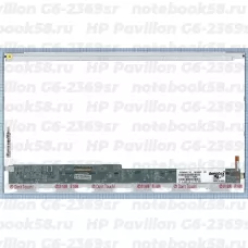 Матрица для ноутбука HP Pavilion G6-2369sr (1366x768 HD) TN, 40pin, Глянцевая