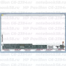Матрица для ноутбука HP Pavilion G6-2394er (1366x768 HD) TN, 40pin, Глянцевая