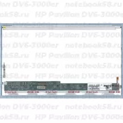 Матрица для ноутбука HP Pavilion DV6-3000er (1366x768 HD) TN, 40pin, Глянцевая