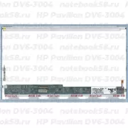 Матрица для ноутбука HP Pavilion DV6-3004 (1366x768 HD) TN, 40pin, Глянцевая