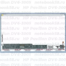 Матрица для ноутбука HP Pavilion DV6-3005 (1366x768 HD) TN, 40pin, Глянцевая