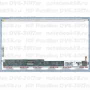 Матрица для ноутбука HP Pavilion DV6-3017nr (1366x768 HD) TN, 40pin, Глянцевая