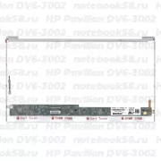 Матрица для ноутбука HP Pavilion DV6-3002 (1366x768 HD) TN, 40pin, Глянцевая