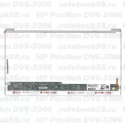 Матрица для ноутбука HP Pavilion DV6-3006 (1366x768 HD) TN, 40pin, Глянцевая