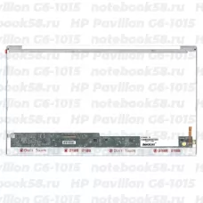 Матрица для ноутбука HP Pavilion G6-1015 (1366x768 HD) TN, 40pin, Глянцевая