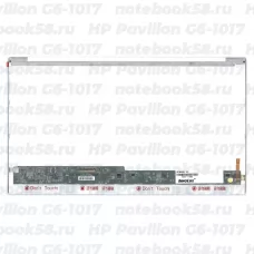 Матрица для ноутбука HP Pavilion G6-1017 (1366x768 HD) TN, 40pin, Глянцевая